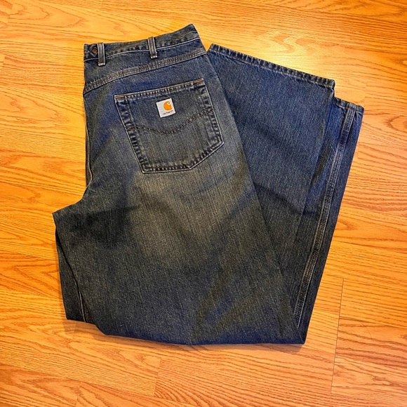 Vintage Carhartt Loose Fit Work Jeans - Picture 1 of 5